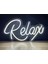 Neon LED Dekoratif Aydınlatma -Relax, 40X20CM- 3