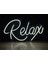 Neon LED Dekoratif Aydınlatma -Relax, 40X20CM- 4