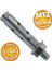 Saplamalı Gömlek Çelik Dübel M12X90 mm Raf Montaj Bağlantı Zemin Monte Tavan Asma Aparat 8 Adet 4