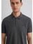 Antrasit Polo Tişört 0612651-80106 3