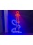 Neon LED Dekoratif Aydınlatma -Nargile2, 40X20CM- 3