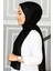 Emproyal Silver Jakar Dama Desenli Şal 75X190 cm 5