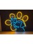 Neon LED Dekoratif Aydınlatma -Kedi Köpek, 45X35 Cm- 3