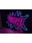 Neon LED Dekoratif Aydınlatma -Wow, 45X30 Cm- 3