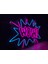 Neon LED Dekoratif Aydınlatma -Wow, 45X30 Cm- 4