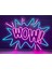 Neon LED Dekoratif Aydınlatma -Wow, 45X30 Cm- 5