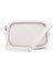 Gri Shk62 Tek Bölmeli Deri Ayarlanabilir Askılı Fermuarlı Çapraz Omuz Çantası U:15 E:21 G:7 Cm 4