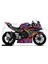 Cfmoto 450SR Hyper Beast Sticker Etiket Kaplama Modeli Pembe Mor Mavi 1