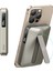 10000 Mah Taşınabilir Şarj Cihazı Halolock Qi2 Kickstand Magsafe Dijital Standlı Powerbank - Titanium 1