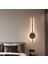 Şık Siyah LED Duvar Aplikası, 70cm, 3000K, Modern Dekorasyon Işığı, Alüminyum, G9 1