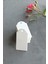 Beyaz Karton Etiket / Hediye Etiketi 100 Adet (3.8 cm x 7.5 Cm) 5