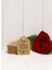 Papatya Çiçek Baskılı Kişiye Özel Etiket / 100 Adet Kraft Etiketi (3 X5 Cm) 4