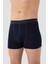 Lacivert Erkek Boxer 10'lu Paket Pamuklu Esnek Kumaş 3