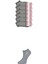 Gri Kadın Bilek Çorap 6 Çift 1