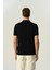Triko Polo Yaka Çizgi Detay Tshirt %100 Pamuk Lacivert 3