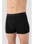 Erkek Siyah Likralı 3'lü Boxer 3