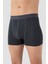 Erkek Füme Likralı 3'lü Boxer 3