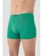 Erkek İnce Bel Lastikli Bambu Boxer Yeşil 5'li Paket 3