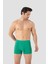 Erkek Yeşil Bambu Boxer 3'lü Paket 5