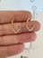 G23 Titanium (Titanyum) Zirkon Taşlı Üçgen Model Septum Daith Uyumlu 1 Adet Piercing 1
