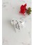 Kişiye Özel Baskılı Etiket / Nişan-Kına- Nikah Etiketi / 100 Adet Flama Etiket (2,4x 5,4 Cm) 1