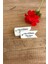 Kişiye Özel Baskılı Etiket / Nişan-Kına- Nikah Etiketi / 100 Adet Flama Etiket (2,4x 5,4 Cm) 5