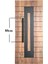 Çelik Kapı Çekme Kolu Tutma Kolu Dikdörtgen Model Renk Siyah 80CM 1