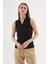 Fashıon Frıends Kadın Polo V Yaka Kolsuz T-Shirt 25Y0516K1 1