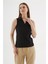 Fashıon Frıends Kadın Polo V Yaka Kolsuz T-Shirt 25Y0516K1 2