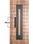 Çelik Kapı Çekme Kolu Tutma Kolu Dikdörtgen Model Renk Siyah 60CM 1