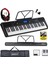 PS-5200BK-H Pro Org 61 LED Işıklı Tuş Hassasiyetli Bluetooth Midi Kulaklık 1