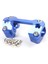 Universal Motosiklet Gidon Kelepçesi 28 mm Mavi 1