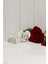 Sevgililer Günü Etiketi - Love Baskılı 50 Adet Kalp Etiket (4,5 cm ) 3
