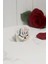 Sevgililer Günü Etiketi - Love Baskılı 50 Adet Kalp Etiket (4,5 cm ) 4