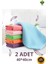 Mikrofiber 40X40CM 2ADET Baklava Desen Cam Temizlik Bezi 2