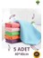 Mikrofiber 40X40CM 5ADET Baklava Desen Cam Temizlik Bezi 1