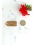 Kişiye Özel Baskılı Kraft Etiket / Etiketi / 100 Adet (2,4x 5,4 Cm) 3