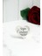 Kalp Kesim Nikah - Nişan Etiketi / 100 Adet Kalp Şeklinde Kişiye Özel Etiket (4,5 Cm) 4