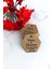 Minik Bal Kavanozu Etiketi / Nikah-Söz Etiketi / 100 Adet Kraft Altıgen Etiket (3,5x4 Cm) 1