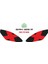 Rks Srk 125 R 2023 - 2025 Uyumlu Far Sticker Kırmızı x 1