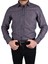 BRG-12917 Slimfit Çizgili Gömlek/kahverengi/l 1