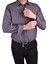 BRG-12917 Slimfit Çizgili Gömlek/kahverengi/l 4