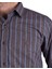 BRG-12917 Slimfit Çizgili Gömlek/kahverengi/l 5