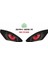 Rks Srk 125 R 2023 - 2025 Uyumlu Far Sticker Kırmızı 1