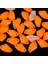 Premium Altı Düz Delikli Dikme Kristal Taş Ax Shape 9*14MM N05 Orange Neon (45 Ad) 1