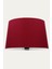 Bordo Konik Başlık Lambader Şapka Kumaş Çap 35 cm LB840 1