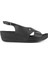 Ingane 35207-430 Topuk Jelli Anatomik Taban Kadın Sandalet Siyah 36-40 2