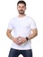 %100 Pamuk Regular Fit Bisiklet Yaka Basic Düz Kısa Kollu Tişört 1
