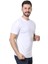 %100 Pamuk Regular Fit Bisiklet Yaka Basic Düz Kısa Kollu Tişört 3