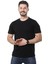 %100 Pamuk Regular Fit Bisiklet Yaka Basic Düz Kısa Kollu Tişört 1